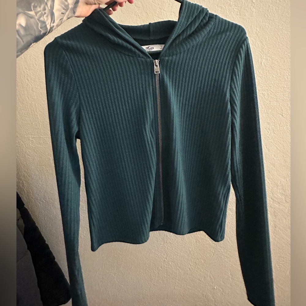 Hollister Co Zip Up Hoodie